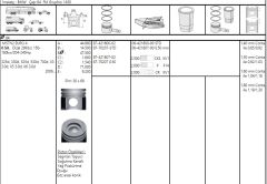 BMW M57N2 3.0D 245PS E90-E60-X5-X6 84,5MM PİSTON