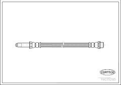 Fren Hortumu Ön-Arka 440mm Spr-Crafter 2007- - A9074284200