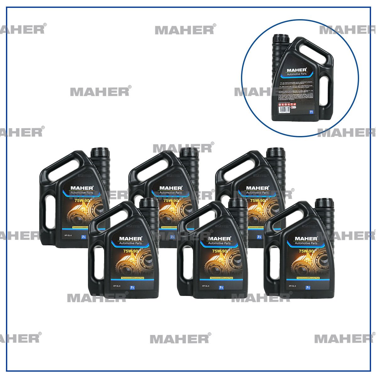 SANZIMAN YAĞI 75W/90 GL5 / 3lt