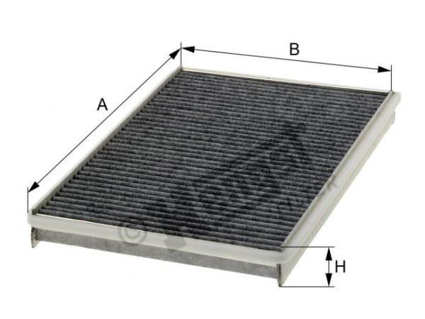 Klima Filtresi Vito639 Karbonlu - E2913LC