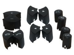 Direksiyon Tuş Takımı W204 X204 (Set:12ad) Siyah - 2048701379P1