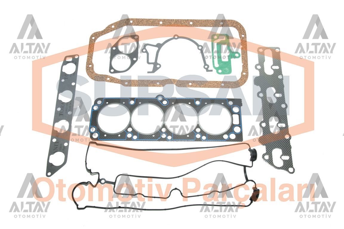 TAKIM CONTA VECTRA B  96-02 / ASTRA F 91-98 / VECTRA A 88-95 / 2.0 16V X20XEV +SKC+SUPAP LASTİK ÜST