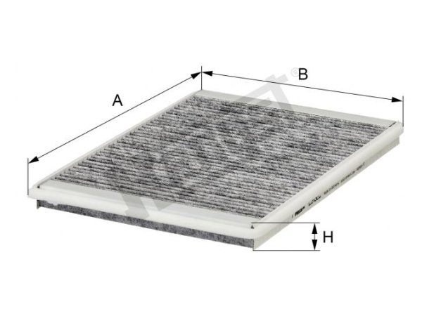 Klima Filtresi W168 Karbonlu - E913LC