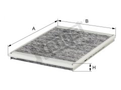 Klima Filtresi W168 Karbonlu - E913LC