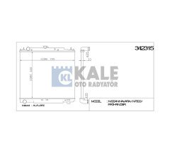 Radyatör Su Pıckup 06=> Navara (Mt) Brazıng 21410Eb30A