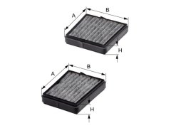 Klima Filtresi W203 Karbonlu - E970LC01