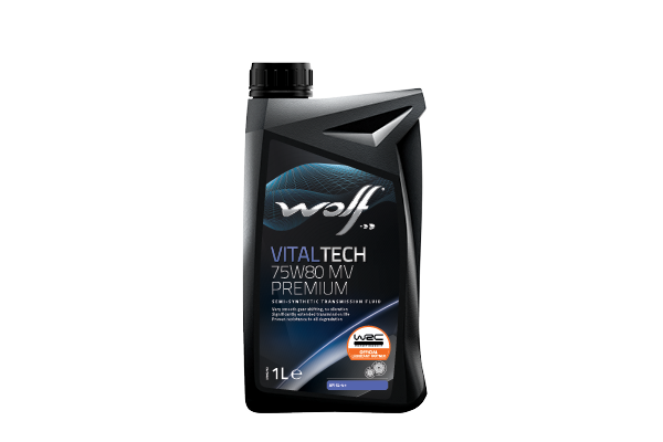 WOLF YARI SENTETİK ŞANZIMAN YAĞI VITALTECH 75W80 MV PREMIUM SARI 1 LT