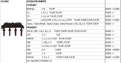 BOBİN 154302 P106 P206 P306 BERLINGO C3 C2 SAXO XSARA (98 )