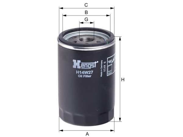 Yağ Filtresi VAG - H14W27