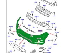 TAMPON ÖN EVOQE 2.2TD4 LAND ROVER LR036169