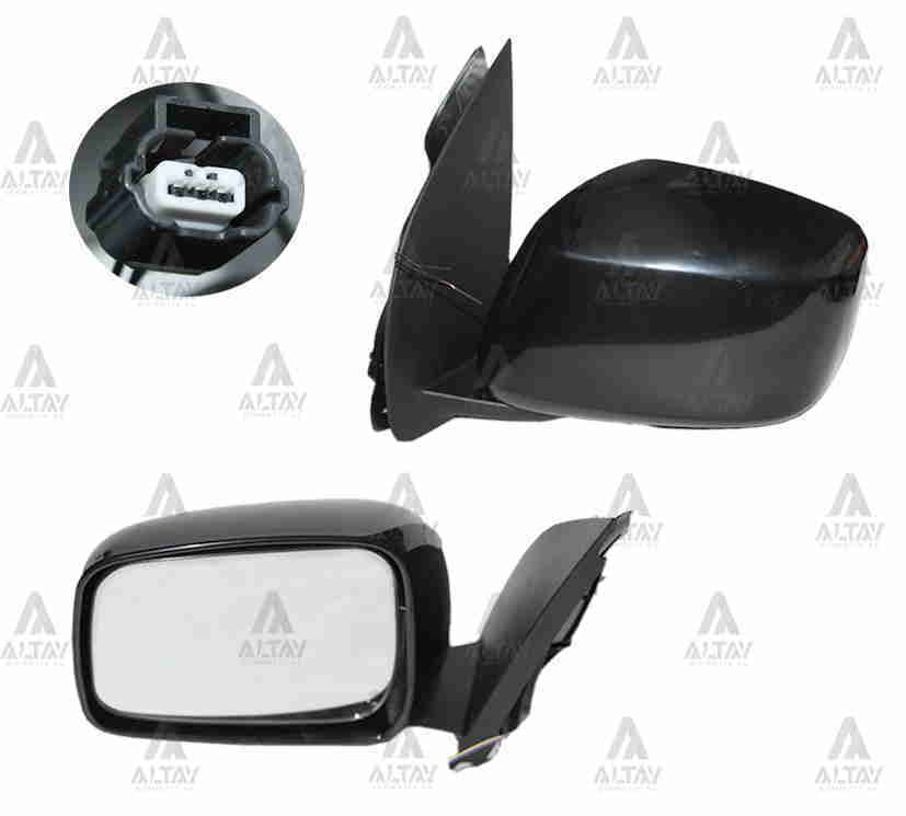 Ayna Dış Dikiz Pıckup 06=> Navara Elektrikli Isıtmalı Siyah Sol 96301Eb110
