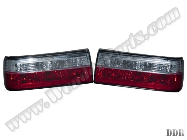 Komple Stop E30 Set; (Kristal) Beyaz Sinyal 1988-91 - ---