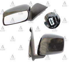Ayna Dış Dikiz Pıckup 06=> Navara Elektrikli Siyah Sol 963024X10A