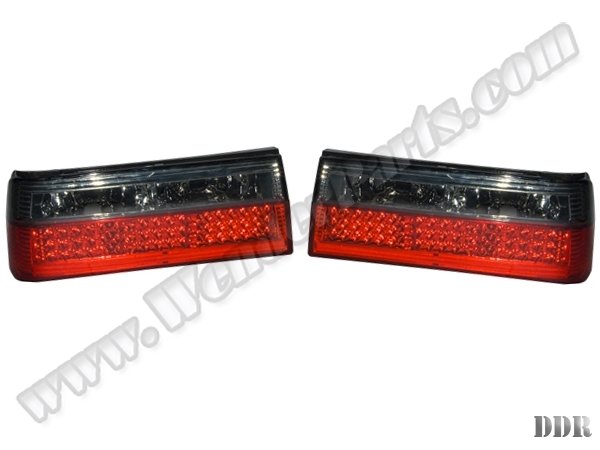 Komple Stop E30 Set; (Kristal, Ledli) Füme Sinyal 1988-91 - ---