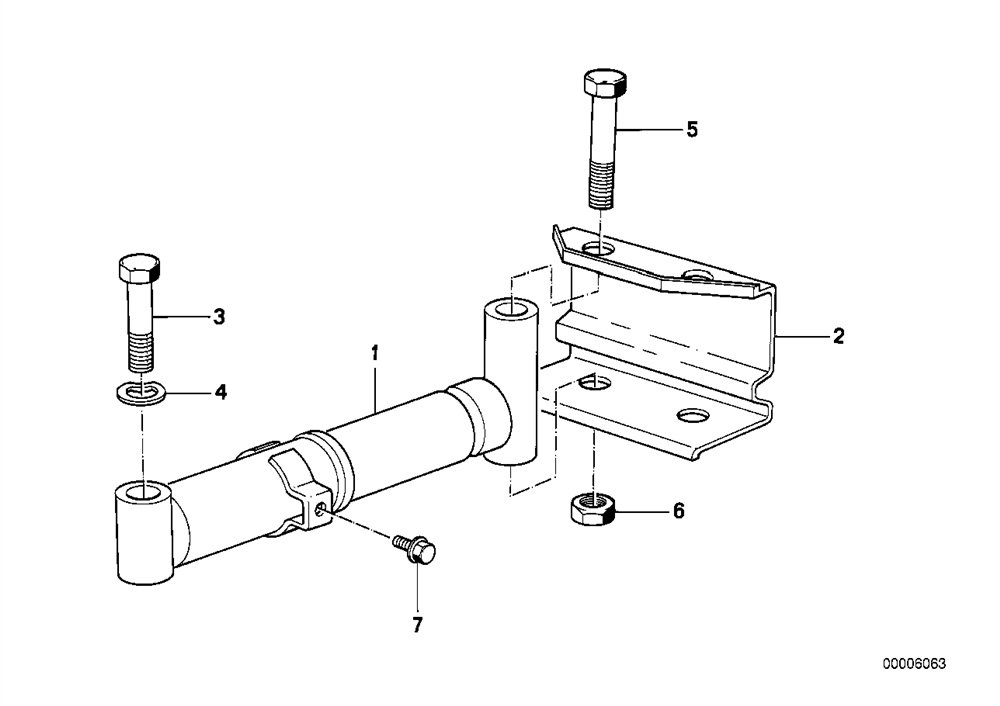 TAMPON AMORTİSÖRÜ BMW ARKA SOL E24 6 SERİSİ 1979-1988 51121967513