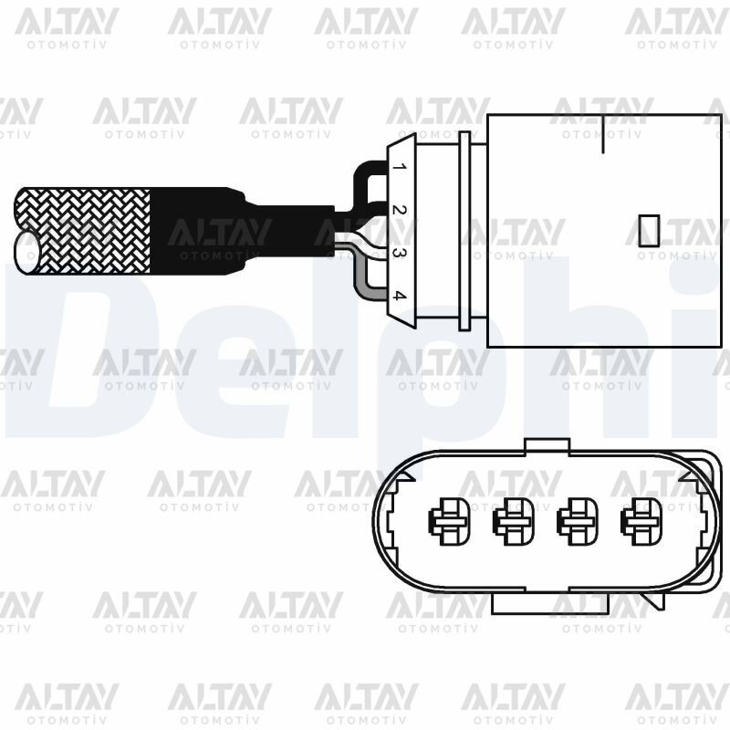 SENSOR OKSIJEN GOLF4 / BORA / A3 / TOLEDO 97-04 AKL-AEH ON