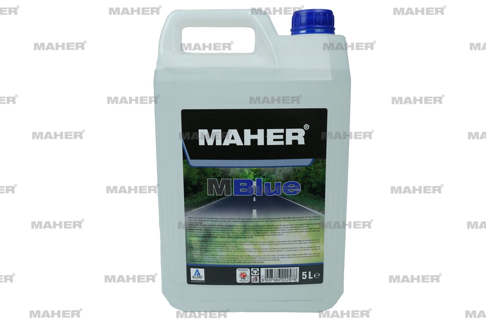 MBLUE DİZEL YAKIT KATKISI 5 LİTRE MHR-23517
