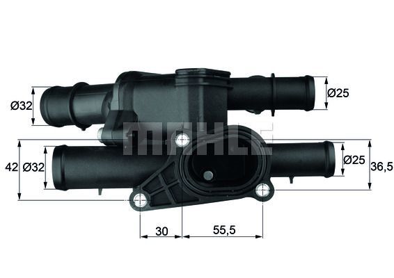 Vw Golfıv Akl Termostat Komple-Manuel 06A121111 06A121111 70807761