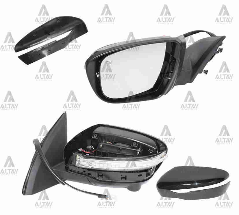 Ayna Dış Dikiz Qashqaı 14=> Elektrikli Sinyalli Isıtmalı Otomatik Katlanır (Kameralı) Sol 963024Eh8E