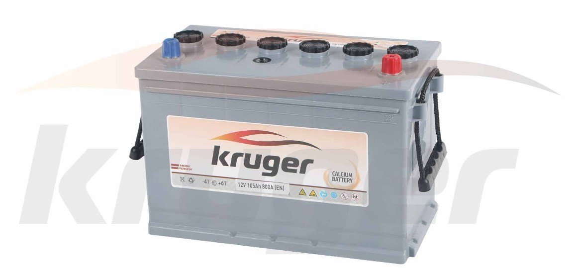 Aku 12V 105 Amper Kamyonet - Traktor (346X175X230)