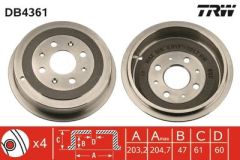 OPEL FREN KAMPANA CORSA D 568269