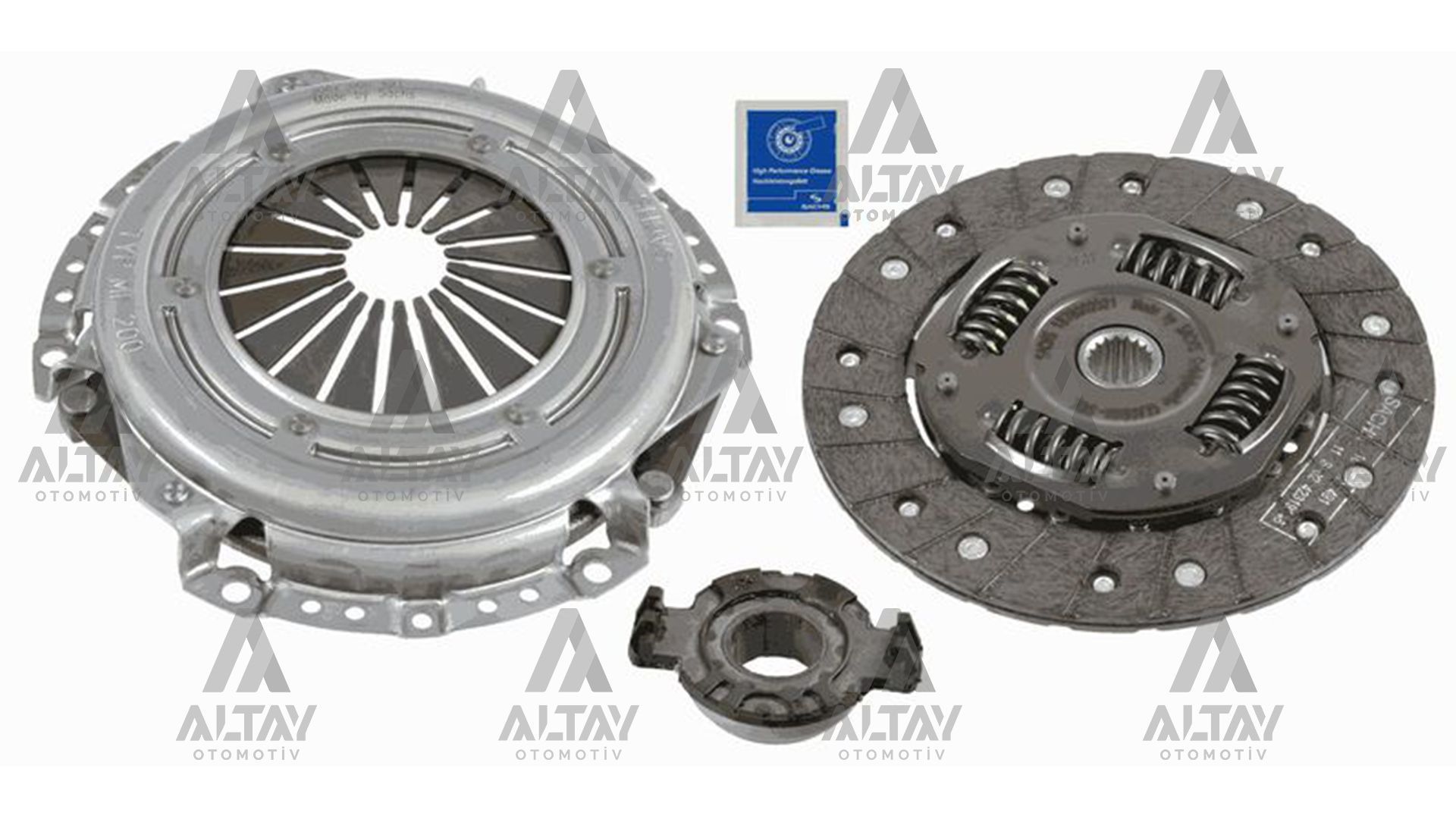 DEBRİYAJ SETİ 206 02=> 1.4 16V BNZ.