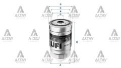 YAKIT FİLTRESİ (MAZOT) DUCATO I / BOXER I / JUMPER I 94-02 / ERA / GETZ / RIO / CERATO / CEED 06 =>