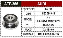 Vw A4 2002 Porya Arka 8E0598625 8E0598611