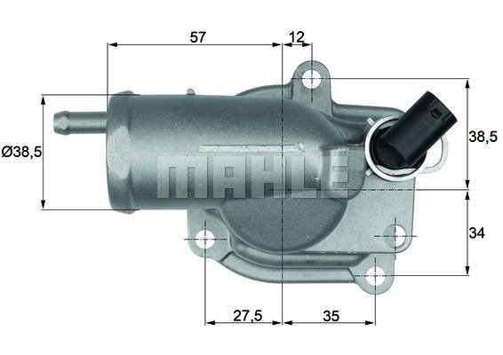 M.Benz Termostat 203 Om 611 611 200 01 15 611 203 01 75 6112000115 6112030175 70807828 A611