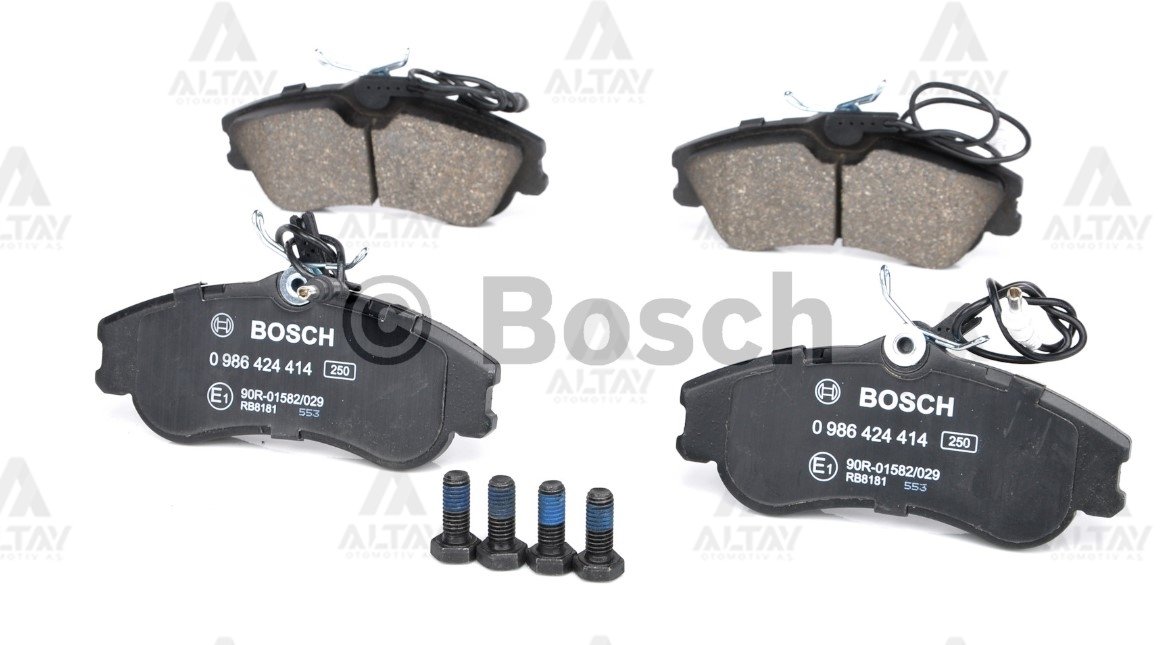 Fren Balata Partner 96-07 / Berlıngo 96-07 Fişli Ön