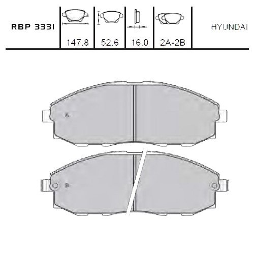 On Fren Balata - Starex 97-02 Rbp3331