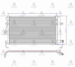 Radyatör Klima Elantra 01-07 976062D000