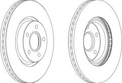 Ford Focus-Volvo S40 Ön Disk 1223664 1223666 1253965 1323560 1469083 30666801 31262719 7M51