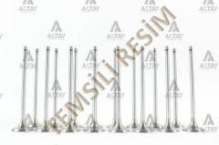 Supap Takım 626 2.0   88-92 (In-4 Ölçü:44X8.1X111.9 / Ex-4 Ölçü:36X8.1X111.7) F80112111A / F80412121