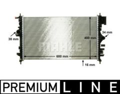 Opel Radyatör Su A1,6Xer Insıgnıa 1300292 1300292 13241726