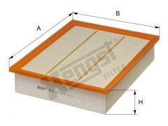 Hava Filtresi OM601 [Vito638 V-Class638/2] - E311L