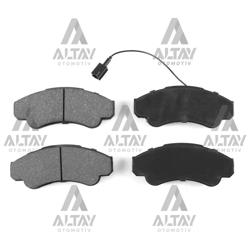FREN BALATA DUCATO 02-06 / JUMPER II 02-06 / BOXER II 02-06 (FİŞLİ UZUNLUK 146.6mm) ÖN