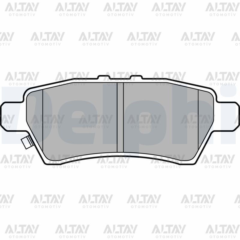 FREN BALATA NAVARA 05-15 / PATHFINDER 05=> (4X4) ARKA