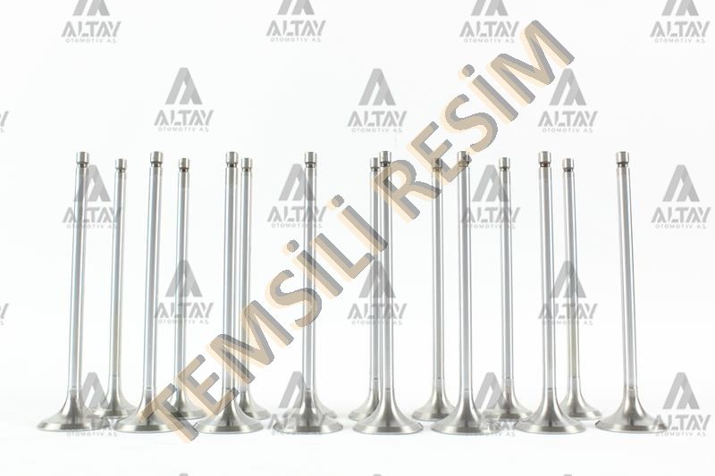 Supap Takım Almera 2.0 16V (In-8 Ölçü:34X6X98.4 / Ex-8 Ölçü:30X6X99.3) 39363937