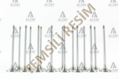 Supap Takım Almera 2.0 16V (In-8 Ölçü:34X6X98.4 / Ex-8 Ölçü:30X6X99.3) 39363937