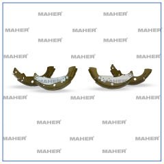 FREN BALATA 306  94-01 / 405 88-92 / XSARA 97-00 LEVYELİ ABSLİ PABUÇ ARKA