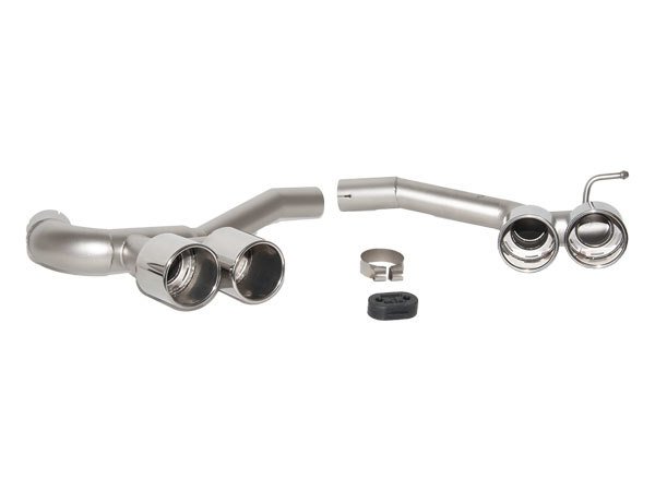 Egzoz Borusu F80 Krom Uçlu - 18107848537S1