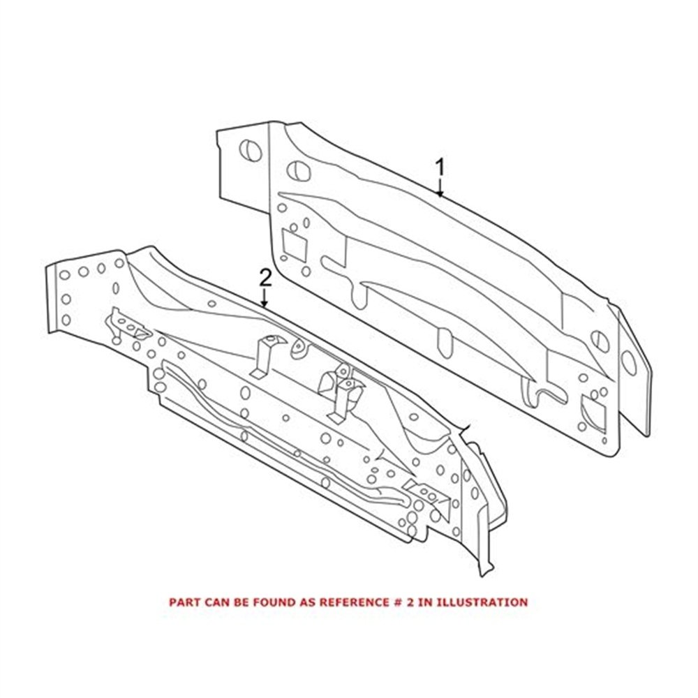 PANEL ARKA İÇ/E71 BMW 41217178449