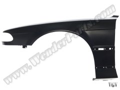 Çamurluk E38 Ön Sol (Delikli; Sac) 1994-98 - 41358157625S