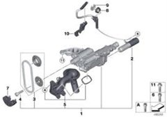 ZİNCİR SET YAĞ POMPASI BMW 11418482629