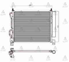 Radyatör Klima Pıcanto 04=> - 97606-07000