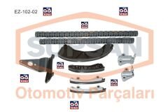 ZİNCİR SETİ EZ10202 ACCENT ERA GETZ 1.5 CRDI 16V (D4FA) YM (9PARÇA PİMLİ TİP)