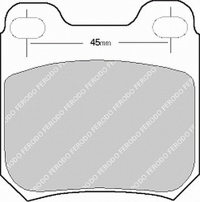 Opel Fren Balata Arka Vectra B 1605047-1605924