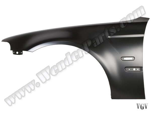 Çamurluk E46 Ön Sol (Delikli; Sac) -Compact- 2001-04 - 41357016205S