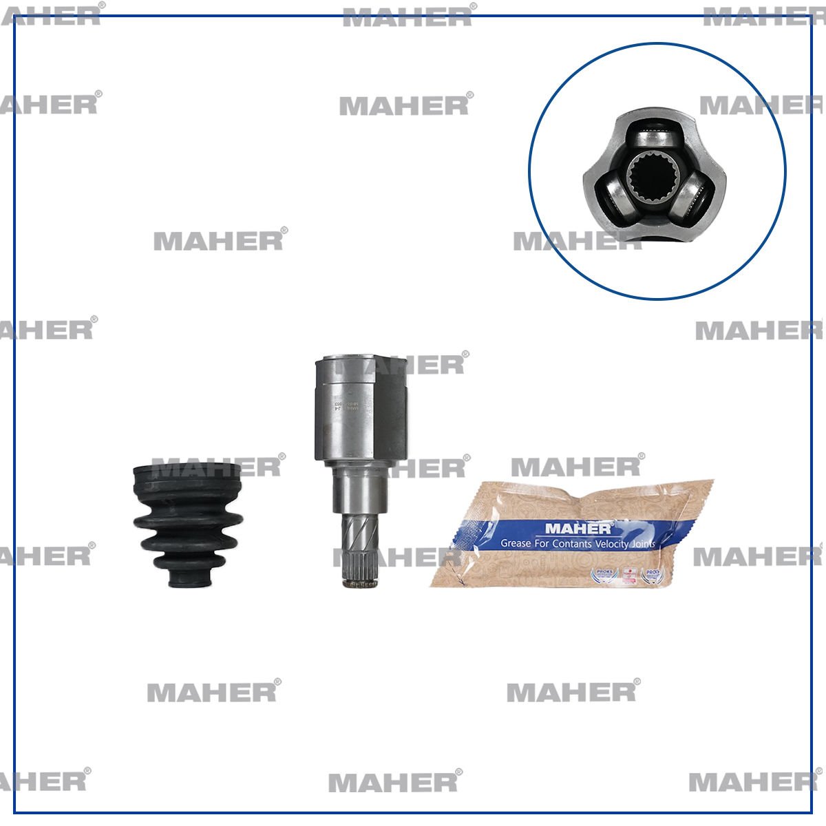 AKS KAFASI İÇ MICRA 11-15 K13 / NOTE MT 20X26X40X162,5mm